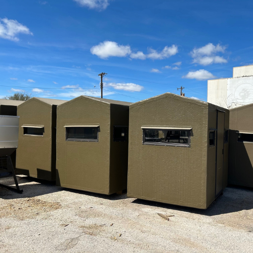 West Bear Creek feeders and blinds