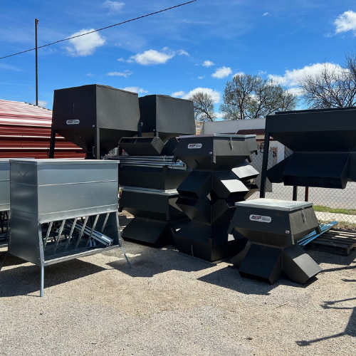 West Bear Creek feeders and blinds