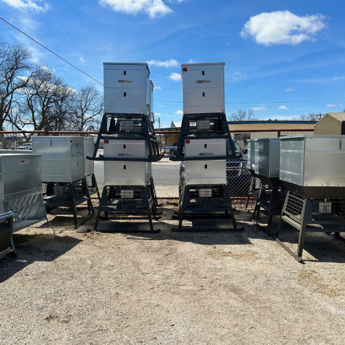 West Bear Creek feeders and blinds