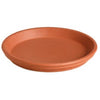 Terra Cotta Clay Saucer, 14-In.