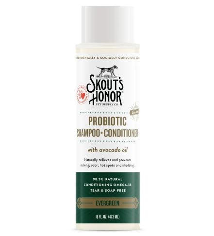 Skout's Honor Probiotic Shampoo + Conditioner for Dogs