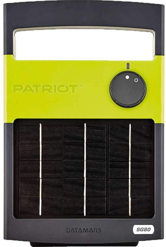 Patriot SolarGuard 80 Solar Powered Fence Charger 3 Mile / 12 Acre