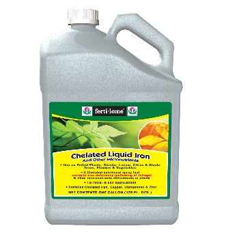 V.P.G. FE10635 Liquid Iron ~ Chelated, One Gallon